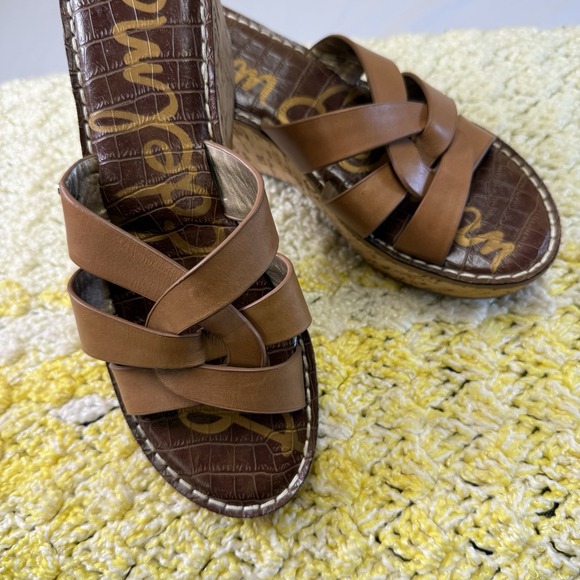 Sam Edelman Women's Sandals 8.5 Beach Ready Ocean Gal, Comfort Stylish, Granola - Picture 5 of 16